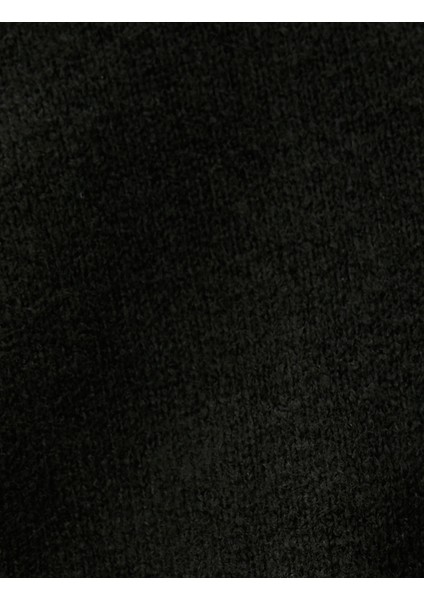 Balıkçı Yaka Kazak Uzun Kollu