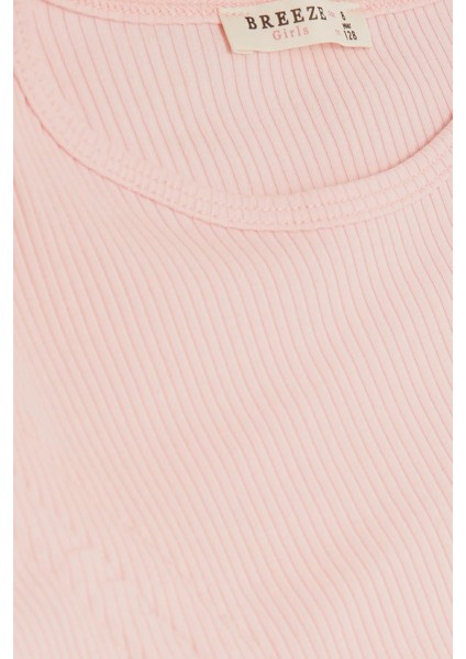 Kız Çocuk Uzun Kollu Tişört Büzgülü 8-14 Yaş, Pembe modelleri