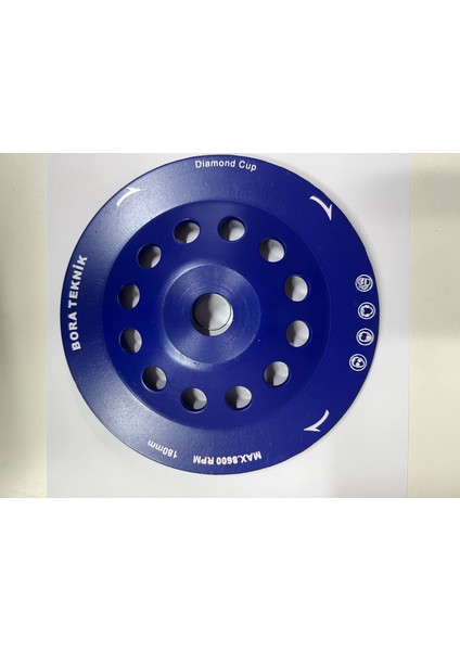 Beton Taşlama Çift Sıra Elmaslı Yer Silim Çanak Taşı 180MM fiyatları