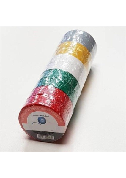 Renkli Elektrik Bandı 10 Lu Izole Bant fırsatları