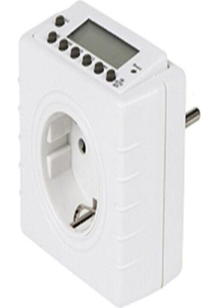 Zaman Ayarlı Dijital Saatli Priz CT-9182