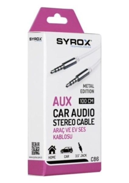 C86 Aux Kablo 1m fiyatları