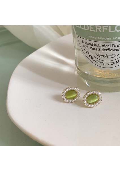 925 Ayar Gümüş Fransız Vintage Duygu Küpeleri, Inci Küpeler, Sade ve Çok Yönlü (Yurt Dışından)