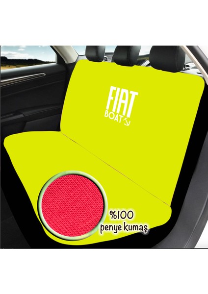 Oto Koltuk Kılıfı Fiat Albea Uyumlu Yıkanabilir %100 Penye 6 Renk Araç Servis Kılıfı %100 Penye