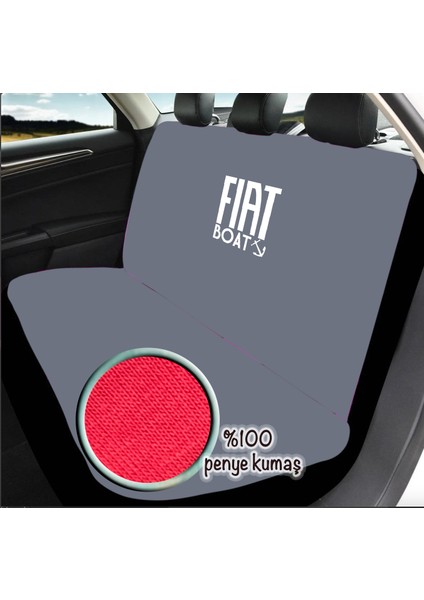 Oto Koltuk Kılıfı Fiat Albea Uyumlu Yıkanabilir %100 Penye 6 Renk Araç Servis Kılıfı %100 Penye