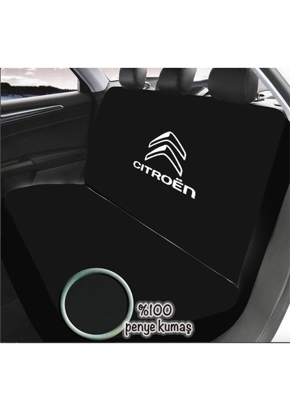 Oto Koltuk Kılıfı Penye Citroen C4 Uyumlu Yıkanabilir,terletmez