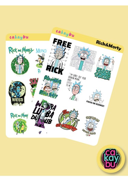 Rick And Morty Sticker