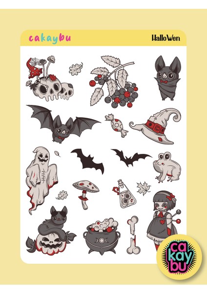 Hallowen Sticker