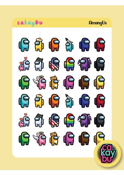Amongus Sticker
