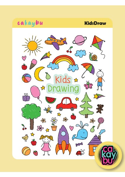 Kids Draw Sticker