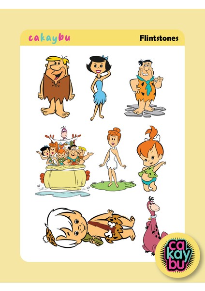 Flinestones ( Çakmaktaşlar ) Sticker