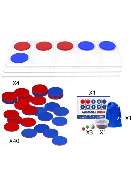 Plastik Ten Çerçeve Matematik Standardı 400G Için Matematikı Matematikı (Yurt Dışından) indirimleri
