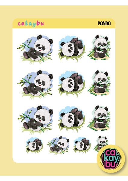Panda Sticker