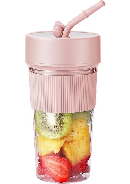 350ML Taşınabilir Blender USB Blender Elektrikli Meyve Smoothie Blender (Yurt Dışından)