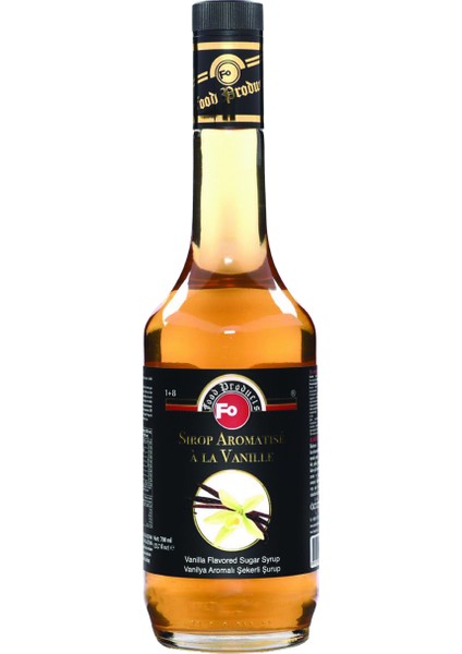 Vanilya Aromalı Şurup Şekerli 700 ml