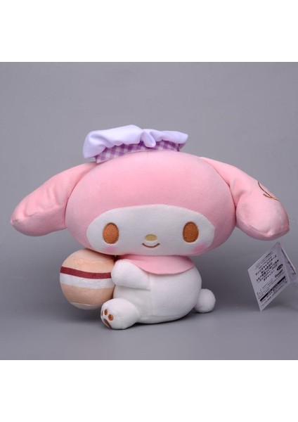 Kawaii Sanrio Sakura My Melody Cinnamoroll Peluş Oyuncak 20 cm Doğum Günü Hediyeleri