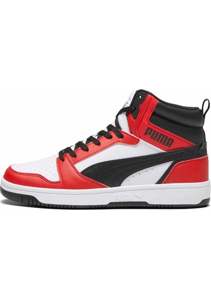 Rebound V6 Unisex Günlük Spor Ayakkabı 392326-04 Siyah-Krmz