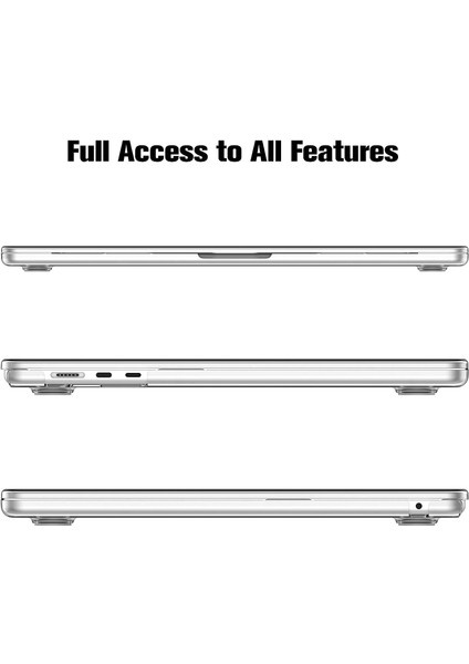 MacBook Air 15 Inç A2941 Model Uyumlu Koruyucu Kapak Çift Parça indirimleri