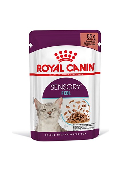 Sensory Feel In Gravy Adult Kedi Yetişkin Konservesi 6X85 gr