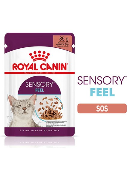 Sensory Feel In Gravy Adult Kedi Yetişkin Konservesi 6X85 gr fiyatları