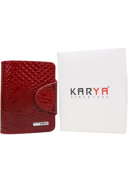 Karya Deri Unisex Desenli Kartlık Cüzdan 121600