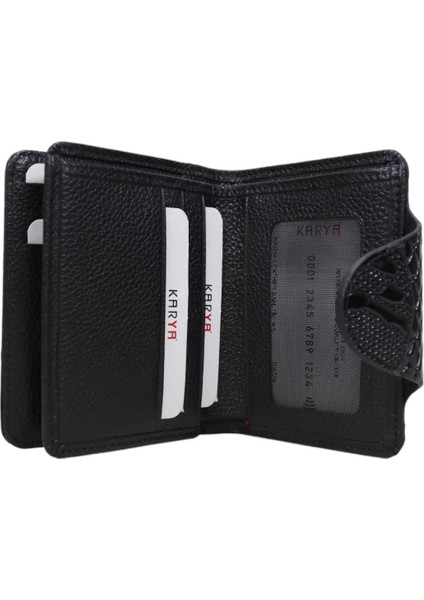 Karya Deri Unisex Desenli Kartlık Cüzdan 121600 modelleri