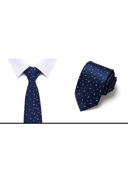 Polyester Erkek Kravat - Mavi (Yurt Dışından)