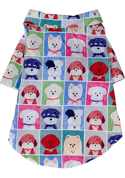 Evcil Hayvan Kıyafeti - Renkli (Yurt Dışından)