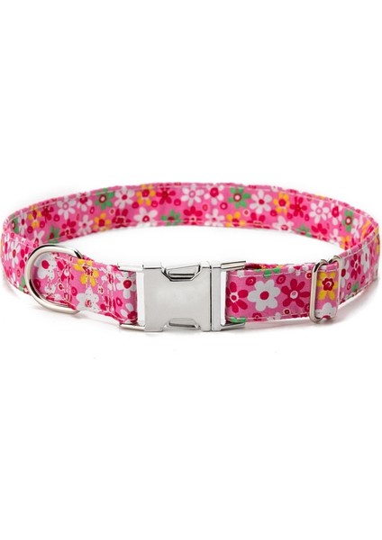 Desenli Evcil Hayvan Tasması - Kırmızı (Yurt Dışından)