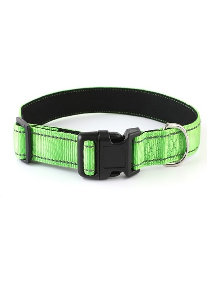 Yansıtıcılı Evcil Hayvan Tasması - Turkuaz (Yurt Dışından)