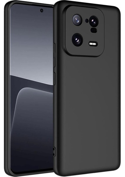 Xiaomi Mi 13 Pro Kılıf Lansman Tasarım Iç Yüzeyi Kadife Silikon
