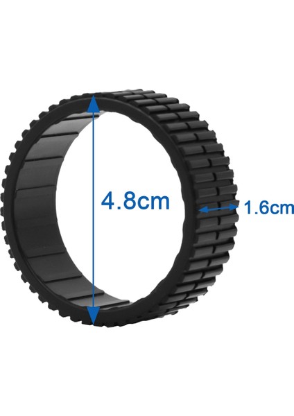 Irobot Braava 380 Robot Süpürge Için 2 Adet Kaymaz Tekerlek Lastiği (Yurt Dışından)