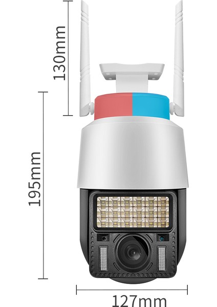 12 Volt 4g Sim Kartlı Ptz Speed Dome Hareket Takipli Alarmlı Güvenlik Kamerası