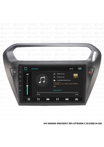 Peugeot 301 Android 12 Multimedya Carplay 4gb RAM+64GB HDD Navigasyon Ekran fiyatları