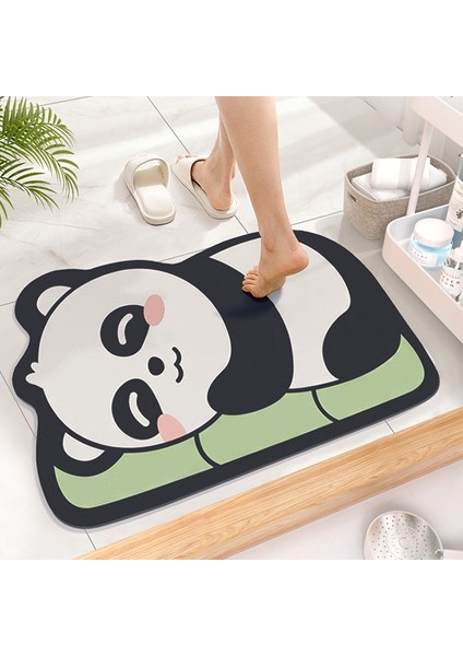 Shenzhen Xin Xin Şirin Diatom Süper Emici Banyo Mat Cartoonjee - Slip Quick - Bath Mat Mat Kat Mat (Yurt Dışından)