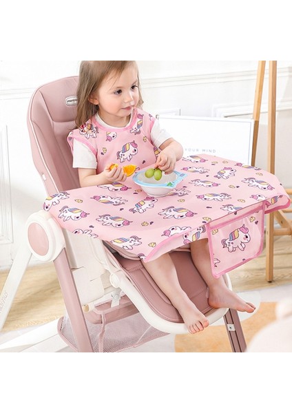 Bib Bebek Yemek Önlüğü - Pembe (Yurt Dışından)