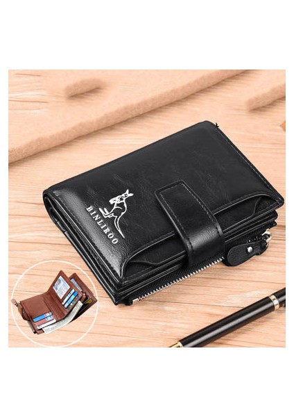 Deri Cüzdan - Siyah (Yurt Dışından)