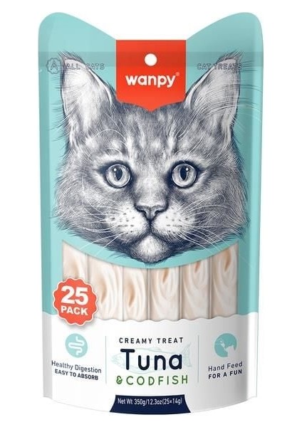 Tonmorina Balıklı 25*14 gr Krema Kedi Ödülü fiyatları