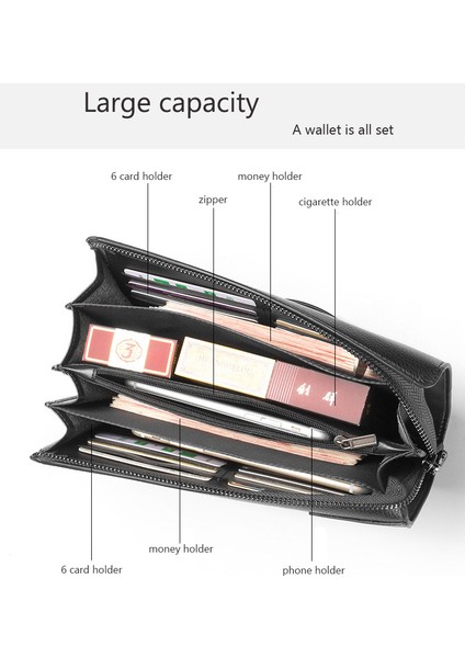 Erkek Clutch Çanta - Siyah (Yurt Dışından) fırsatları