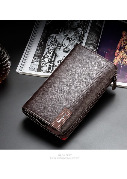 Erkek Clutch Çanta - Kahverengi (Yurt Dışından) fırsatları