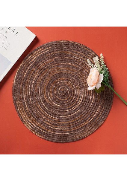 Yemek Tablosu 1 Pc Heat-Resistant Places Stain Resistant Anti-Skid Washable Pvc Mat (Yurt Dışından)