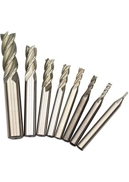 2 mm Parmak Freze Hss Freze Ucu
