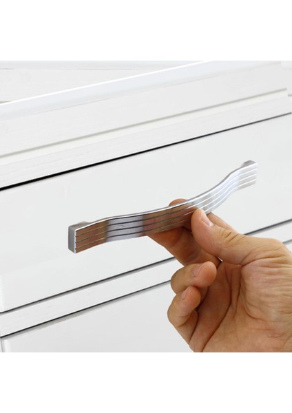 Mobilya Mutfak Dolabı Çekmece Kapı Dolap Kapak Kulpu Kulbu Krom 160 mm Metal Kulp