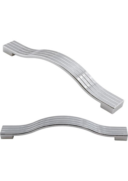 Mobilya Mutfak Dolabı Çekmece Kapı Dolap Kapak Kulpu Kulbu Krom 128 mm Metal Kulp