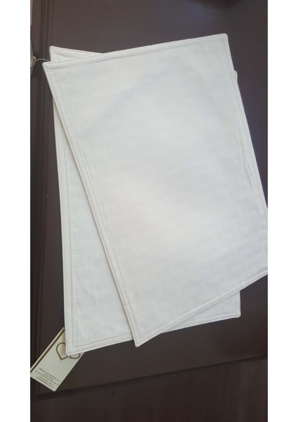 Amerikan Servis Plain Tessa 32X45 cm Leke Tutmaz Krem-2'li indirimleri