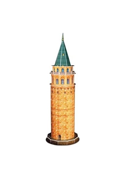 3D 17 Parça Puzzle Galata Kulesi