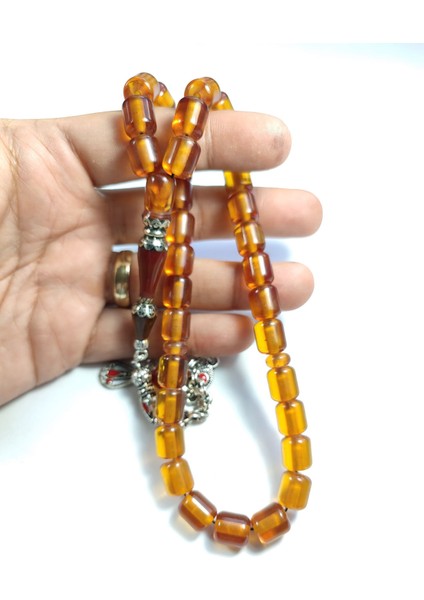 Alman Gümüş Püskül Kombinli Gümüş Nakkaş Imame Sıkma Kehribar NO:2920 fiyatları