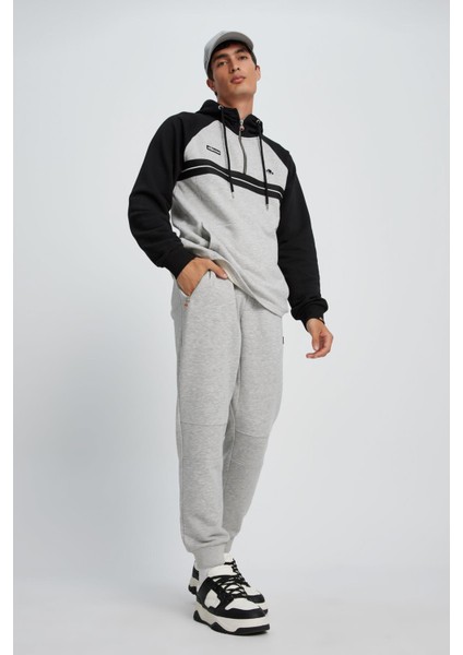 Erkek Kapüşonlu Sweatshirt EM080-GR