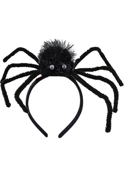 Lüx Halooween Işıklı Lüks Örümcek Tacı Yetişkin Çocuk Uyumlu Siyah Renk fiyatları