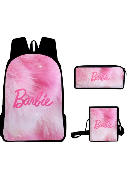 Serisi Resim Kampüs Sırt Çantası 3D Oxford Kumaş Okul Çantası Üç Parçalı Okul Çantası Kalem Kutusu (Yurt Dışından)